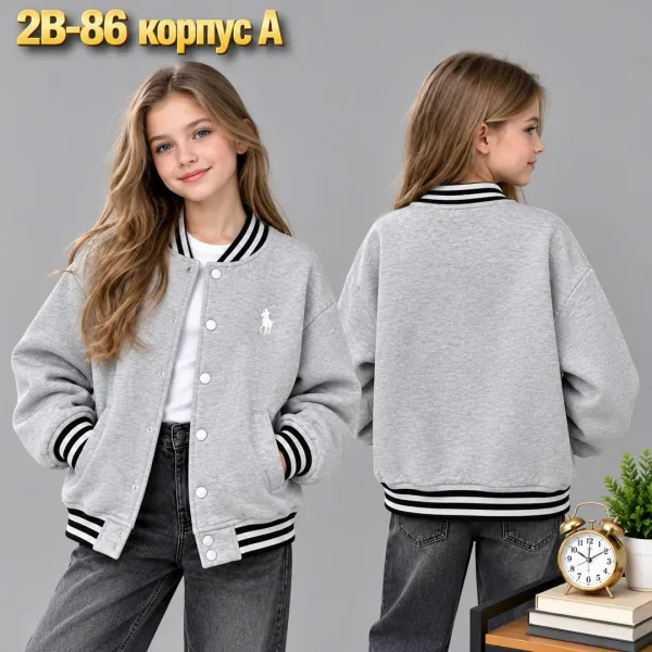 Бомбер, флис — фото 4