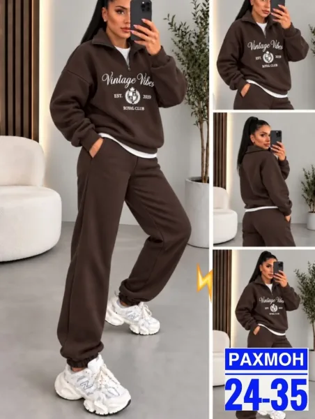 Костюм двойка из флиса — фото 5