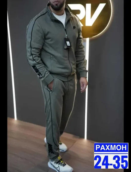 Костюм мужской из ткани Трехнитка на флисе — фото 3