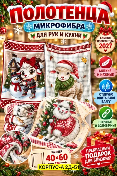 Мягкое полотенце из хлопка — фото 1