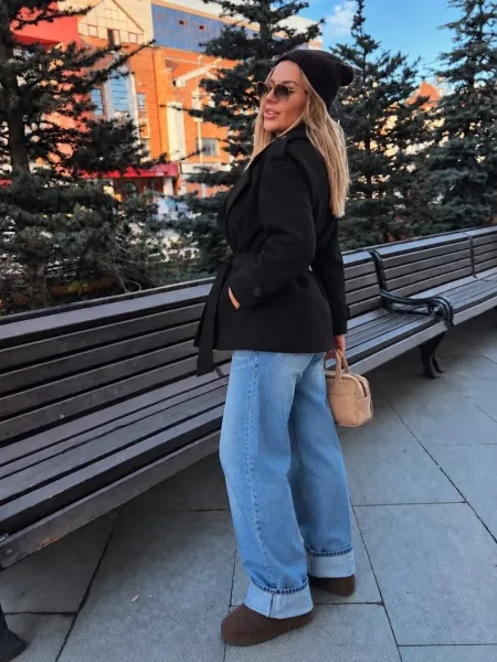 Утеплённый тренч ZARA на синтепоне — фото 9