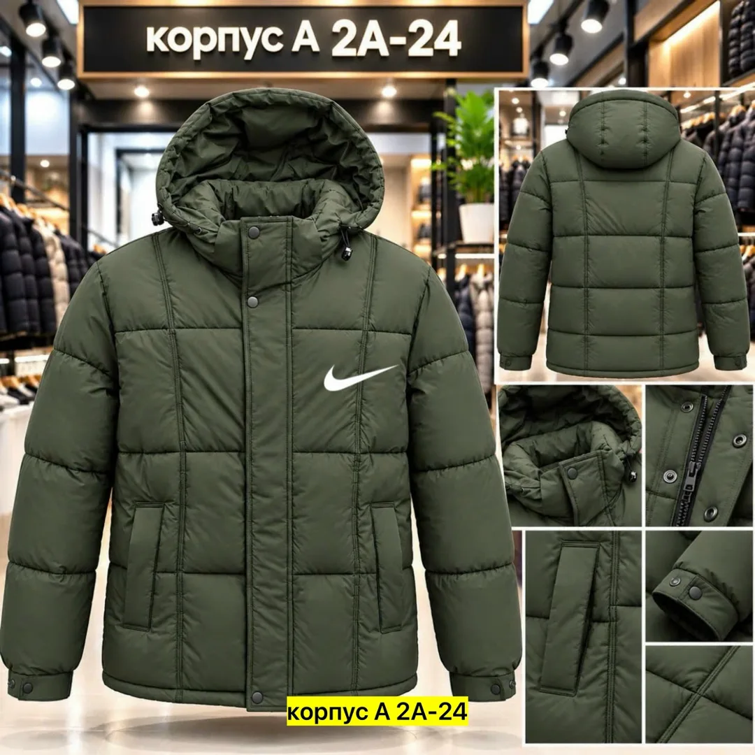Мужская куртка из флиса с начесом, плотность наполнителя — фото 2