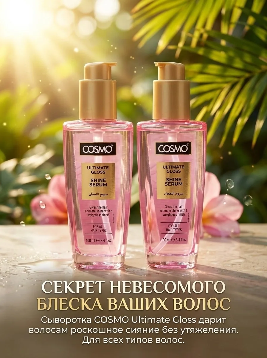 Gloss Ultimate Hair Serum Это салонный уход и сияние — фото 1