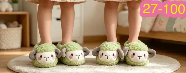 Тапочки детские с резиновой подошвой — фото 2