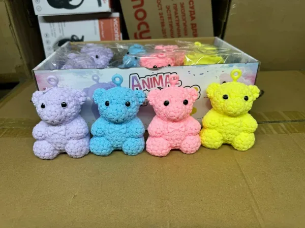Мишка антистресс светящийся — фото 8