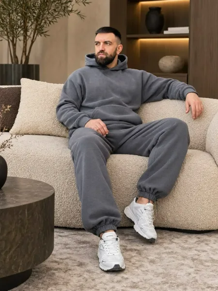 Костюм двойка мужской из двухстороннего флиса — фото 1