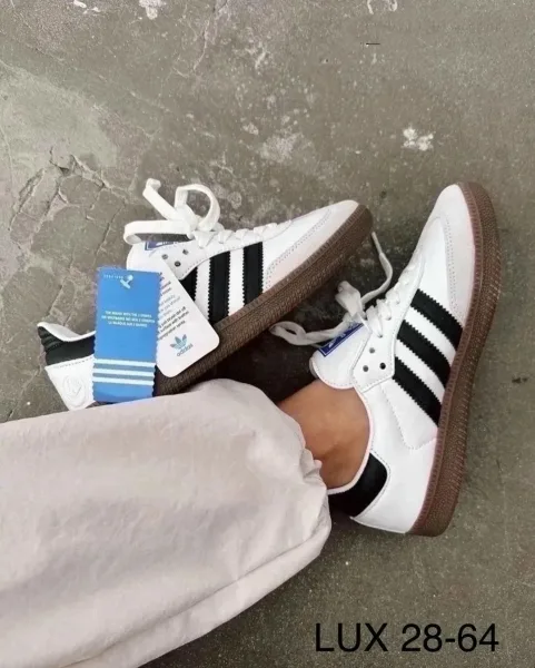 Кеды Adidas Samba премиум-качества — фото 8