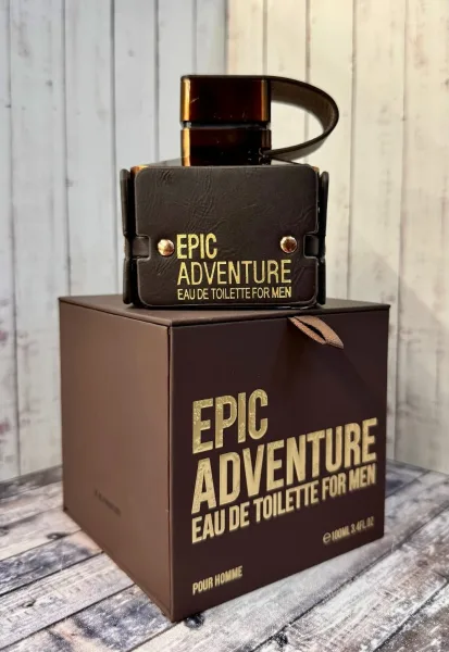 Epic Adventure — древесно-фужерный мужской аромат