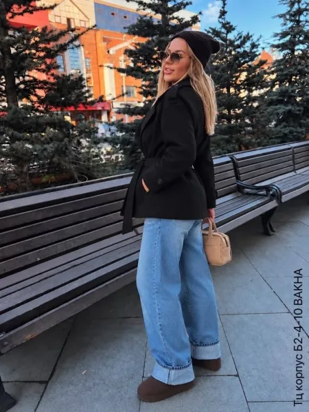 Утеплённый тренч ZARA на синтепоне — фото 3