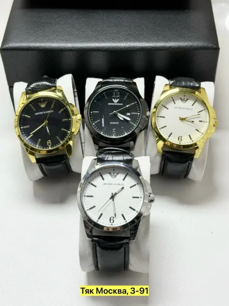 Часы для мужчин, эко-кожа — фото 7