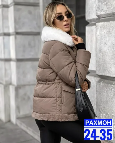 Зимняя куртка для стильных леди — фото 1