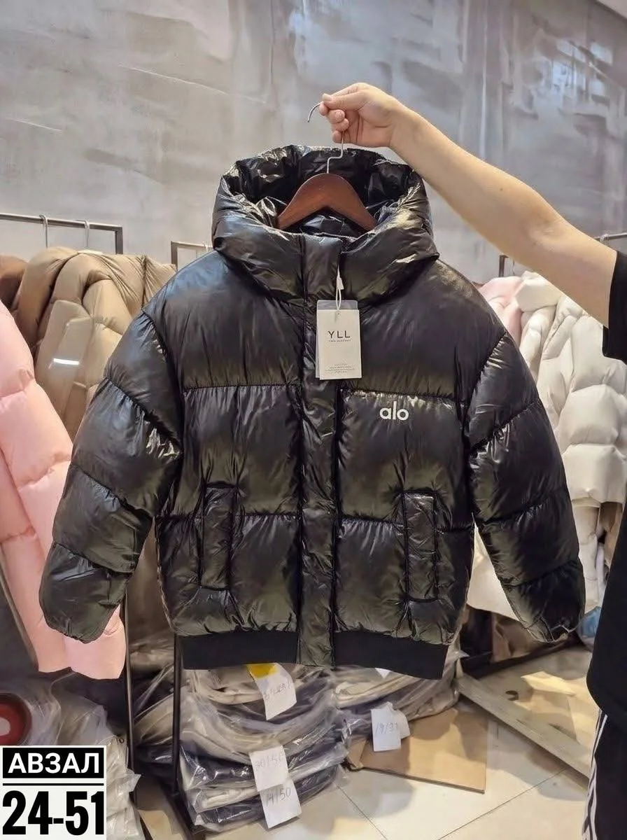 Куртка с капюшоном из хлопкового флиса — фото 1