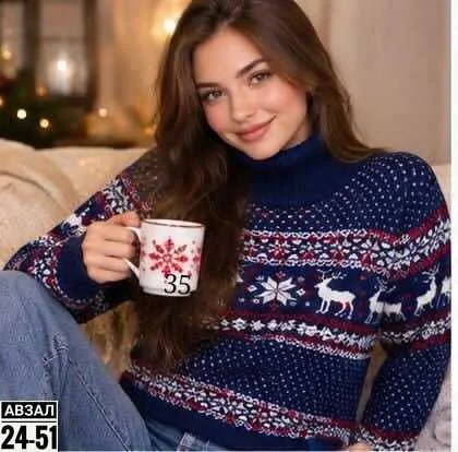 Кофточка оверсайз — фото 4