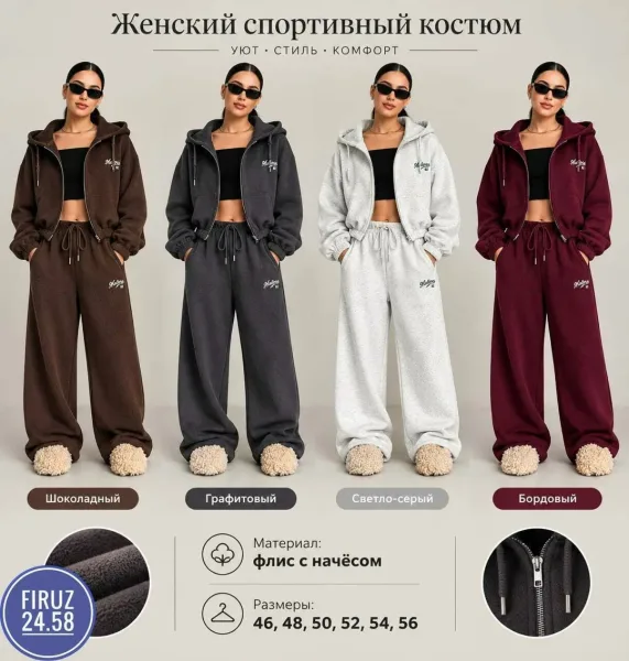 И уютный флисовый костюм — фото 7