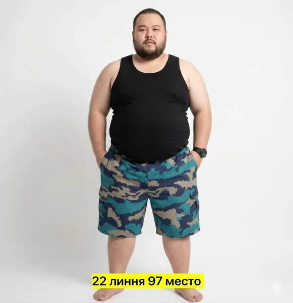 Костюм двойка из двухнитки для мужчин — фото 1