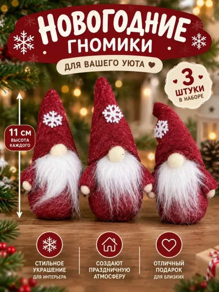 НОВОГОДНИЕ ГНОМИКИ — фото 2