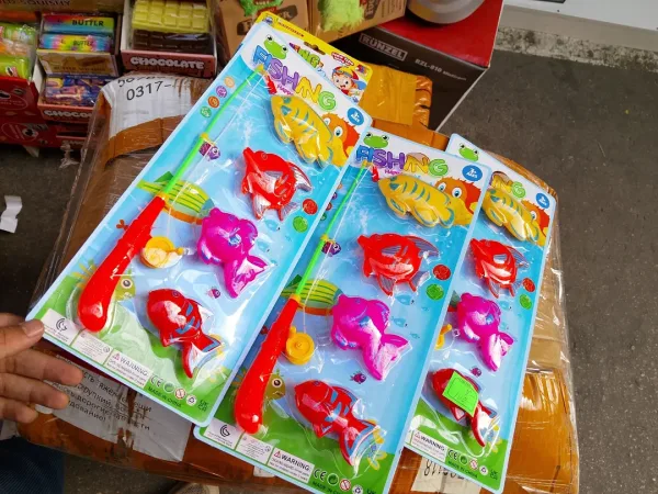 Игрушка-рыбалка с магнитом, популярный детский подарок с, подходит для развития — фото 2