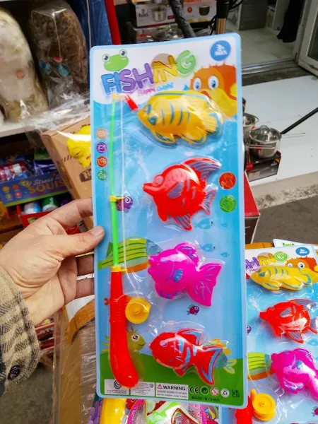 Игрушка-рыбалка с магнитом, популярный детский подарок с, подходит для развития — фото 3
