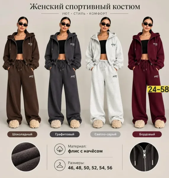 И уютный флисовый костюм — фото 12