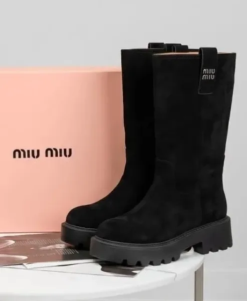 Miu-Miu Сапоги демисезонные — фото 1