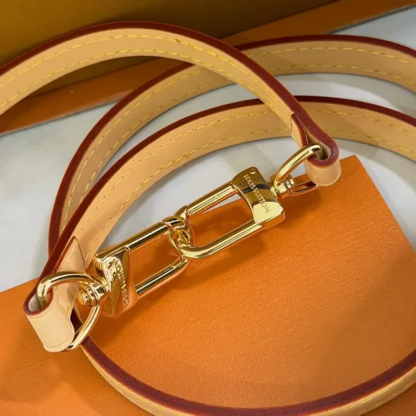 LV Косметичка из натуральной кожи и канвы — фото 7
