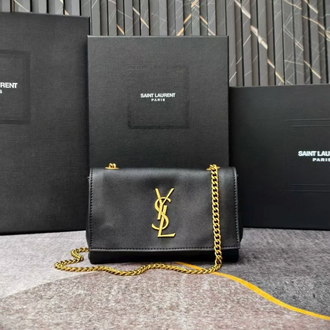 YSL сумка из натуральной кожи и замши — фото 2