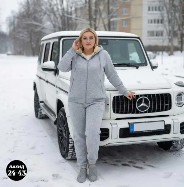 Костюм двойка с флисом и барашком — фото 1