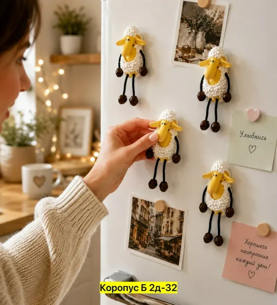 Магнит декоративный, керамика, полистоун — фото 1