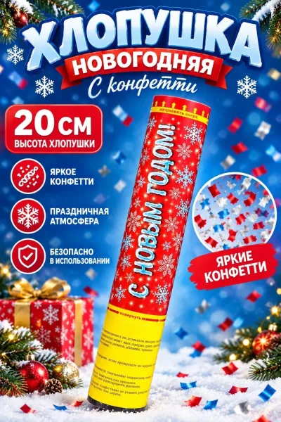 Хлопушки новогодние — фото 1