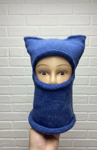 Тканевая шапка для детей на зиму — фото 12