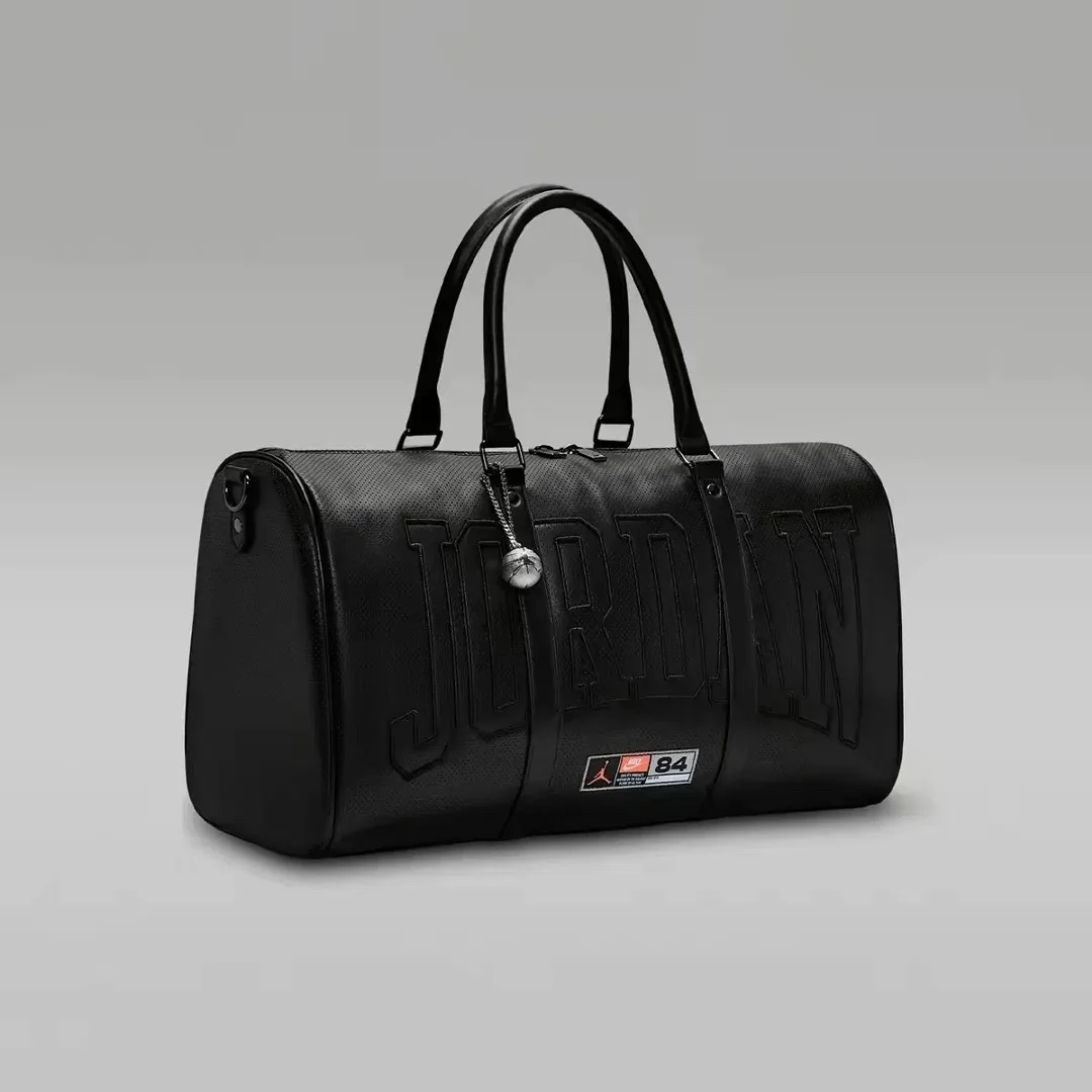 Дорожная Спорт-Сумка Jordan 84 Black Огромный — фото 1