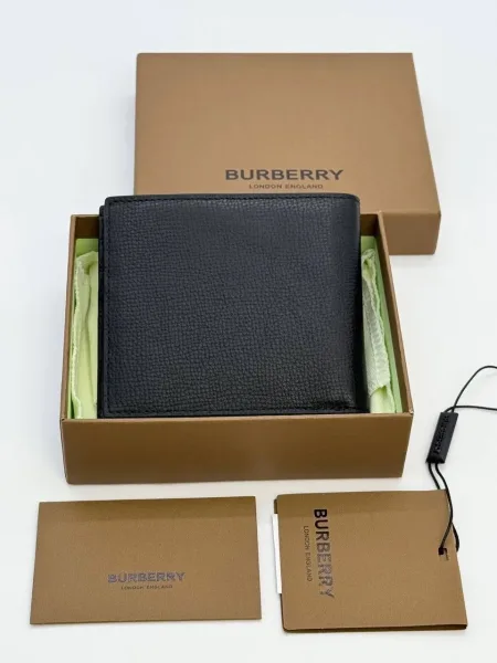 Кошелёк BURBERRY из натуральной кожи — фото 3