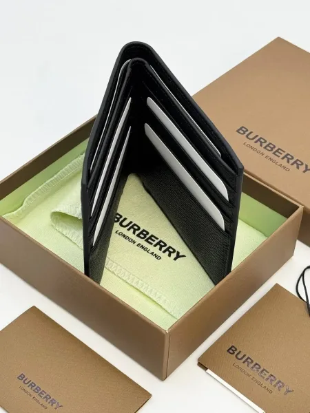 Кошелёк BURBERRY из натуральной кожи — фото 6