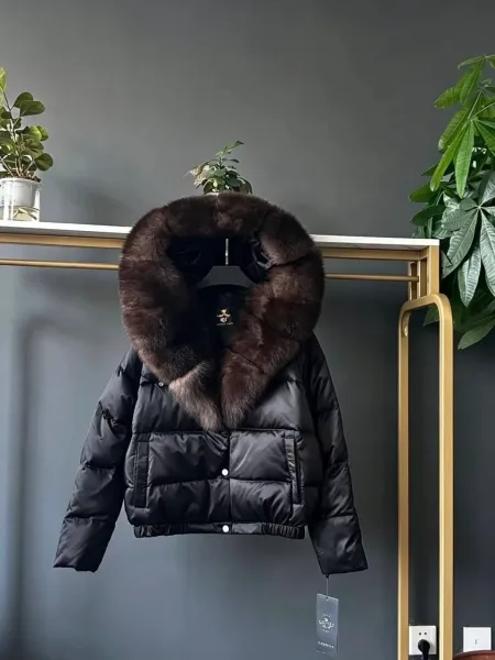 Бомбер с утеплением из гусиного пуха — фото 2