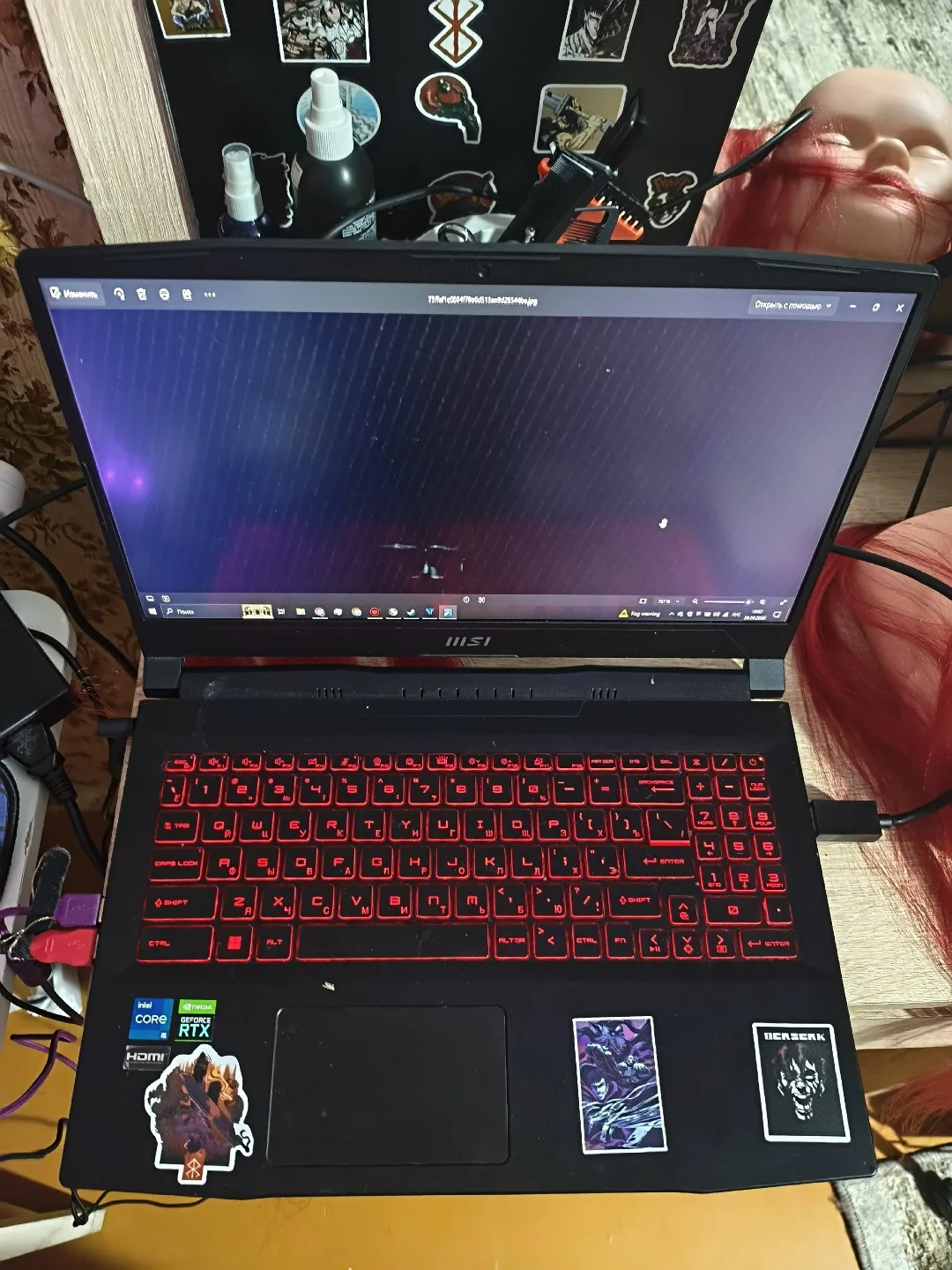 Msi Gf66 Katana Продам 15.6 Ноутбук MSI GF66 Katana 12UE-868XRU — фото 2