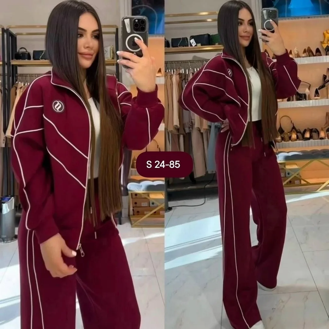 Свитшот и брючки из тёплого флиса — фото 2
