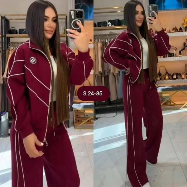 Свитшот и брючки из тёплого флиса — фото 1