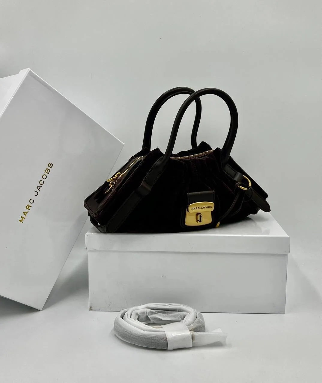 Сумка Marc Jacobs из натуральной замши — фото 2