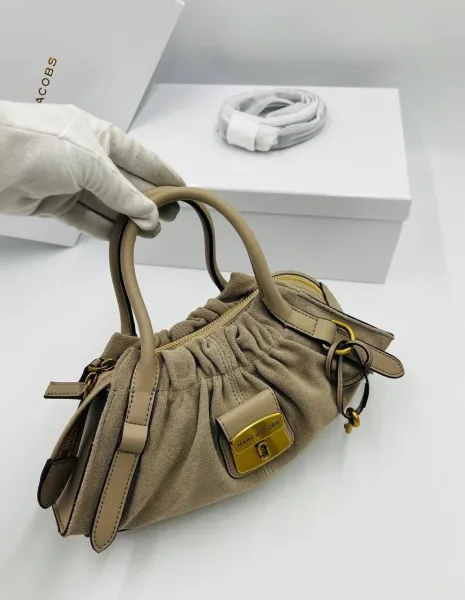 Сумка Marc Jacobs из натуральной замши — фото 9
