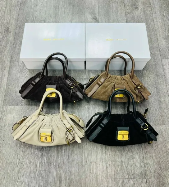 Сумка Marc Jacobs из натуральной замши — фото 13