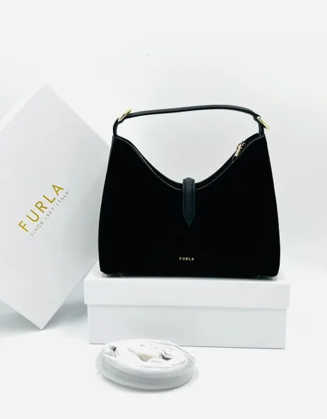 Сумка FURLA из натуральной замши — фото 13