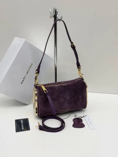 Сумка Marc Jacobs кожа и замша — фото 3