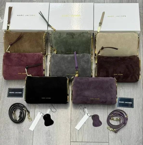 Сумка Marc Jacobs кожа и замша — фото 10