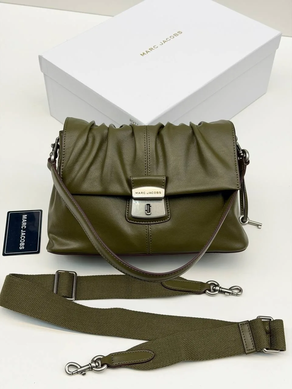 Сумка MARC JACOBS из замши и кожи — фото 2