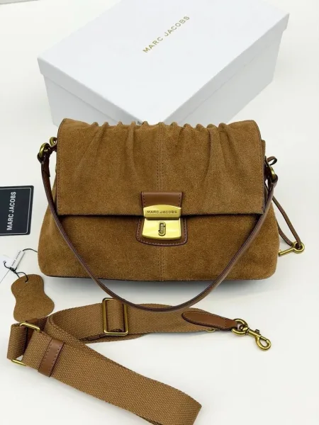 Сумка MARC JACOBS из замши и кожи — фото 8
