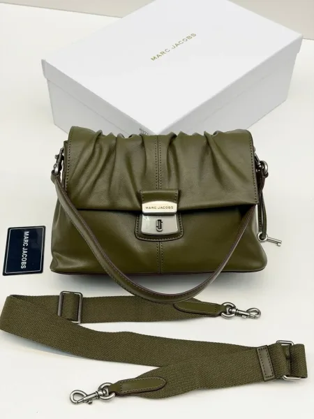 Сумка MARC JACOBS из замши и кожи — фото 11