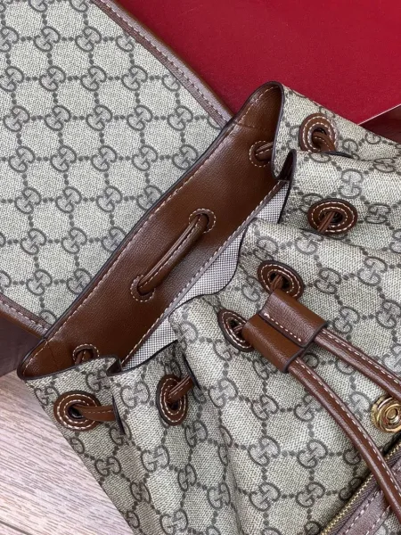 Рюкзак Gucci из натуральной кожи — фото 7