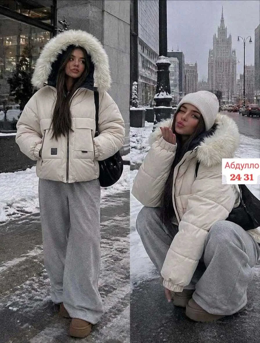 Бомбический куртка зима — фото 1