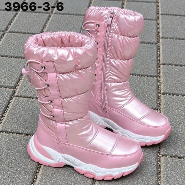 Кеды зимние с меховым утеплением и застёжкой-замком — фото 1