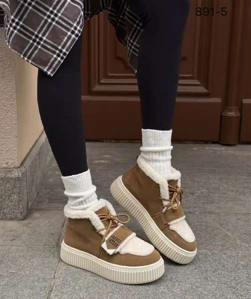 Miu-Miu платформы на зиму — фото 5